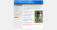 Desktop Screenshot of bobsknobs.com